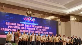 Pelantikan Pengurus SMSI Provinsi Riau
