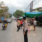 Kanit Binmas Iptu Kamra Junaedy Berpatroli Secara Stasioner (menetap) dan Mobile (bergerak), Jelang Berbuka Puasa, di wilayah Hukum Polsek Rumbai