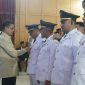 Ket. Foto : Walikota Langsa, Jeffry Sentana S Putra, SE, melantik sejumlah Pejabat Pemerintah Kota Langsa. 
