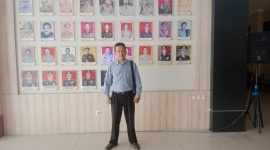 Ket. Foto : Koordinator LSM Lembaga Anti Korupsi Indonesia (LSM LAKI) Lampung Timur, Siska Dinata AS, saat berada di Polres Lampung Timur.