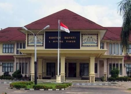 Ket. Foto : Kantor Bupati Lampung Timur