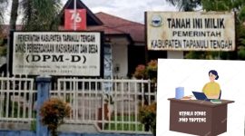 Ket. Foto : Kantor Dinas PMD Tapteng