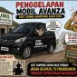 Keterangan foto : Karikatur penggelapan satu unit mobil Avanza milik Badan Usaha Milik Gampong (BUMG)