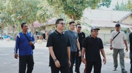 Keterangan foto : Wali Kota Langsa, Jeffry Sentana S Putra, SE, saat mengikuti Rangkaian Peringatan May Day 2026.