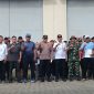 Keterangan foto : Wakapolsek R. Ompu Sungguh; bersama unsur Forkopimcam Medan Labuhan, antara lain Camat Medan Labuhan, Eliyas Padang; serta Ketua PAC IPK Medan Labuhan dan Ketua PAC PP Medan Labuhan.