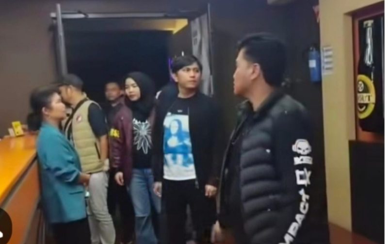 Keterangan foto : Salah satu tempat hiburan di razia Polresta Pekanbaru. (Dok.ist) 