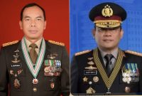 Keterangan foto:  Pangdam Jaya, Letnan Jenderal (Letjen) Deddy Suryadi dan Kapolda Metro Jaya Komisaris Jenderal (Komjen) Asep Edi Suheri. (Dok. Istimewa)