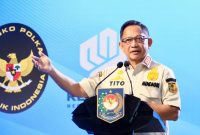 Keterangan foto: Menteri Dalam Negeri Muhammad Tito Karnavian.