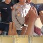 Keterangan foto : Kapolsek Medan Labuhan, AKP D. Raja, menjelaskan pengungkapan kasus pembegalan. 
