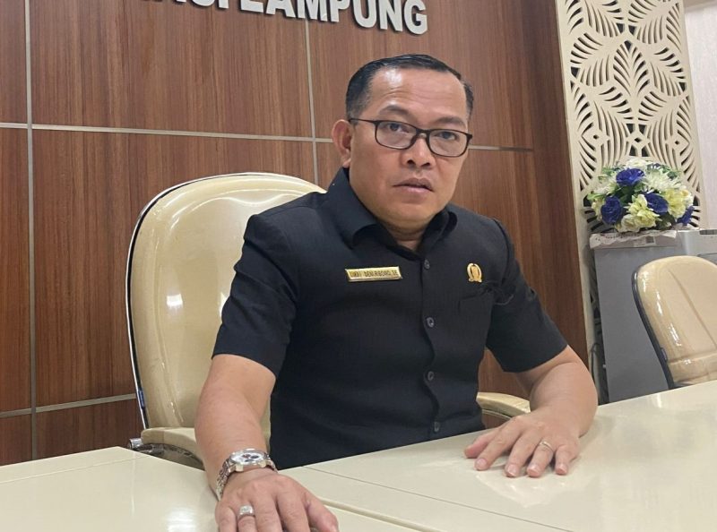 Keterangan Foto : Deni Ribowo, anggota Komisi V DPRD Lampung. (Dok/ist)

