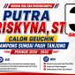 Keterangan foto : Benner program yang akan di laksanakan Putra Riskyna, Calon Geuchik (Pilchiksung) Gampong Sungai Pauh Tanjung, Kecamatan Langsa Barat,
