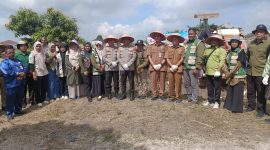 Keterangan Foto: Suasana Panen Raya Jagung Pipil Kuartal II Tahun 2026 yang digelar Polresta Pekanbaru di wilayah hukum Polsek Bukit Raya, Selasa (23/6/2026). (Foto: Istimewa)
