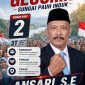 Keterangan Foto: Benner 
Calon Geuchik (Kepala Desa) Sungai Pauh Induk nomor urut 2, Ansari, S.E, mengusung program-program unggulan yang akan diwujudkan jika diberi amanah memimpin gampong. 