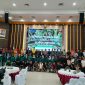 Keterangan : Foto bersama peserta seminar dengan pengurus JMSI Riau dan narasumber.