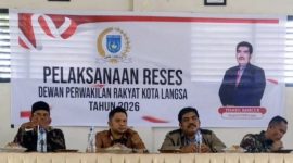 Keterangan Foto: Anggota DPRK Langsa dari Partai Aceh, saat menggelar reses di Kecamatan Langsa Timur

