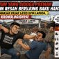 Keterangan foto : Tangkapan layar unggahan prilaku oknum premanisme di sebuah pasar. 