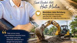 Foto: Tangkap layar aksi sosial yang di laksanakan Maimun Raymond atau Haji Raymond, dermawan asal Kota Langsa, Aceh.