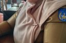 Keterangan Foto: R, pegawai P3K korban fitnah perbuatan mesum oleh oknum tidak bertanggung jawab.