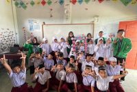 Keterangan Foto: Kelompok KKN 06 IAIN Langsa saat memberikan sosialisasi 