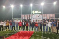 Keterangan foto: Anggota DPR-RI Fraksi PKS, Dr. H. M. Nasir Djamil, M.Si, saat membuka Turnamen Mini Soccer Barisan BENTARA NJ Kota Langsa.