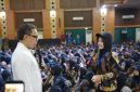 Keterangan Foto: Wamendagri Bima Arya Sugiarto saat menjadi narasumber dalam Talk Show Pengenalan Budaya Akademik dan Kemahasiswaan (PBAK) 2026 di UIN Syarif Hidayatullah, Ciputat, Tangerang Selatan, Banten, Kamis (27/8/2026).
