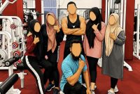 Keterangan Foto:Salah satu tempat kebugaran (gym) di wilayah Kota Langsa yang disebut-sebut membuka akses bagi pria dan wanita tanpa pembatasan.