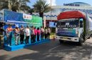 Keterangan Foto: Kepala Biro Logistik Polda Riau, Kombes Imran Amir, S.I.K., M.H., melepas bantuan kemanusiaan Polda Riau untuk warga terdampak bencana di NTT, di Pelabuhan Tanjung Perak, Surabaya. (dok.ist) 