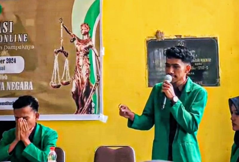 Oleh: Muhammad Alfarisi
Ketua Bidang Departemen Legal & Political Studies
Dewan Eksekutif Mahasiswa Fakultas Syariah IAIN Langsa