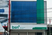 Keterangan Foto: Kantor Bank Syariah Nasional (BSN) Kota Langsa.