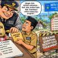 Keterangan foto : Ilustrasi skema dugaan penyimpangan pengunaan dana desa