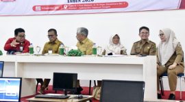 Keterangan foto: Bupati Tapteng Masinton Pasaribu membuka Profiling ASN secara langsung, dihadiri Sekda Tapteng.