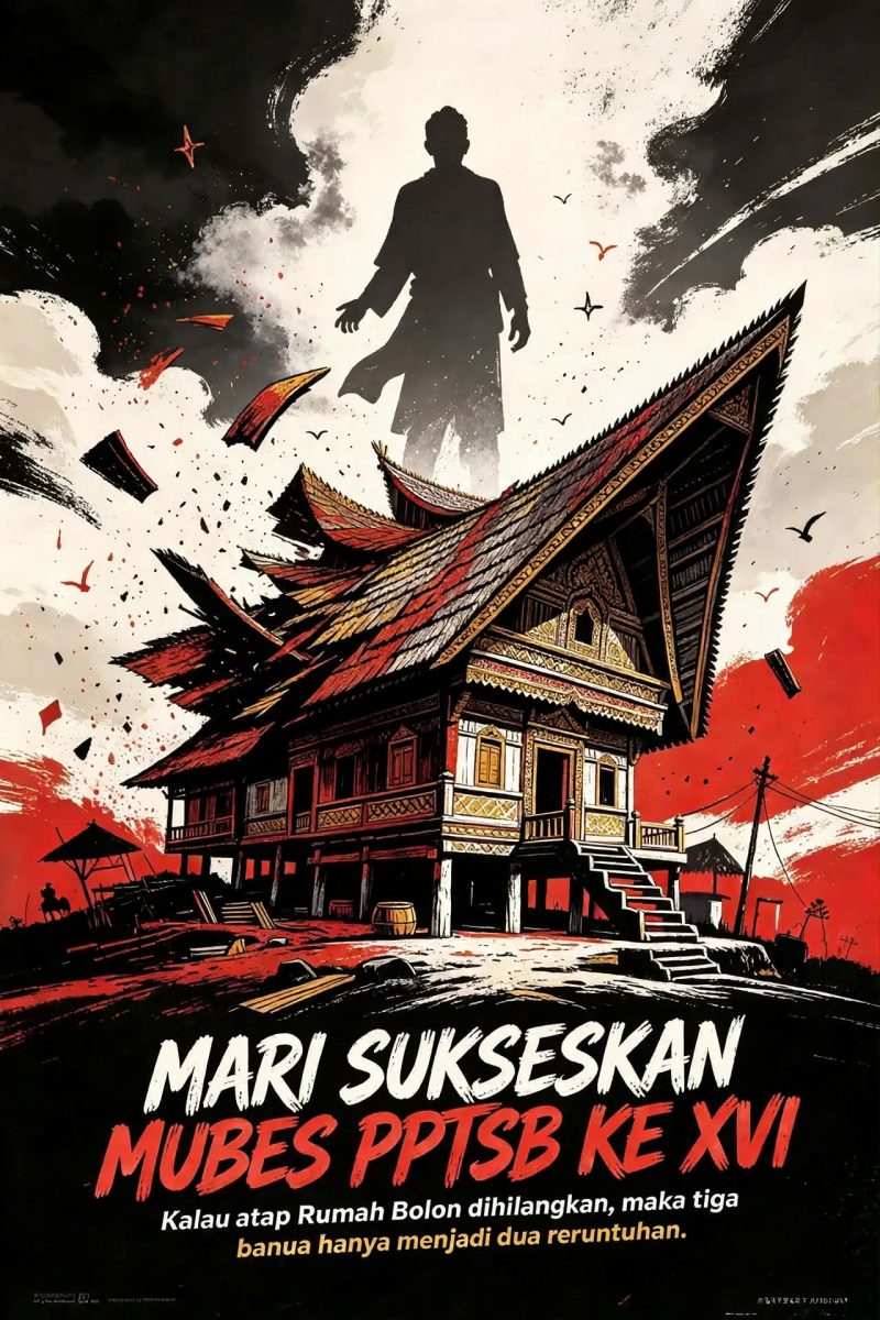 Keterangan foto : Ilustrasi Rumah Bolon (dok.ist) 