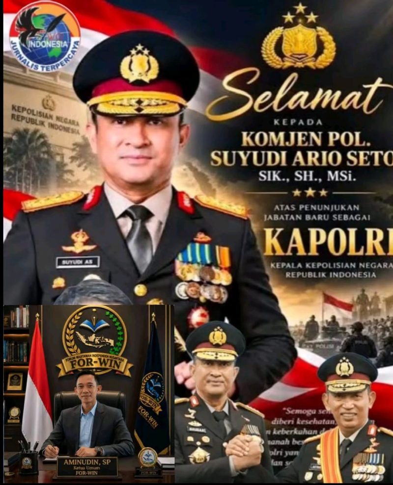 Keterangan foto: Kapolri Komjen Suyudi Ario Seto.