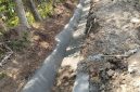 Keterangan foto: Bangunan proyek di Kampung Sritunggal, Kecamatan Buway Bahuga, Kabupaten Way Kanan, yang menjadi sorotan terkait dugaan pekerjaan tidak sesuai standar kualitas.