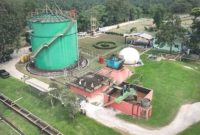 Keterangan foto: Salah satu PTBg PTPN IV Regional III Riau yang berhasil menekan emisi puluhan ribu ton CO2e per tahun. (dok.ist)