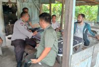 Ket. Foto : Kanit Binmas Polsek Rumbai, Iptu Kamra Junaedy