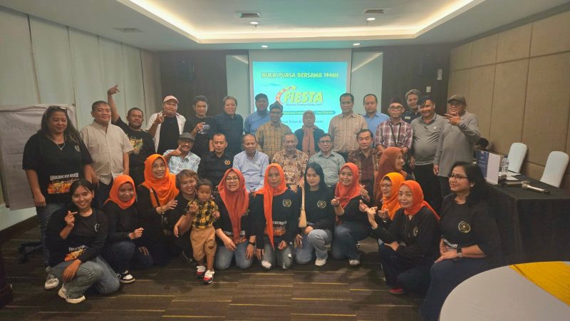 Ket. Foto : Pengurus PWI Pusat, Buka Bersama Dengan Mitra PT Charoen Pokphand Indonesia, Tbk