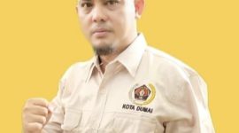 Ket. Foto : Ricky Syahputra, Plt Bendahara, PWI Kota Dumai.