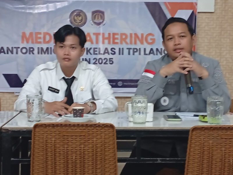 Ket. Foto : Kantor Imigrasi Kelas II TPI Langsa gelar Media Gathering tahun 2025