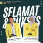 Ket. Foto : Zofan Sofyan Rahim dan Nazwatul Khaira, terpilih sebagai Ketua dan Wakil Ketua Badan Eksekutif Mahasiswa (BEM) FIKES USCND untuk periode bakti 2025-2026.
