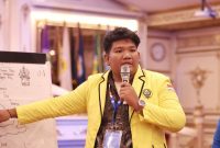 Ket. Foto : Presiden Mahasiswa USCND Langsa, Mirza Maulana