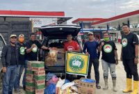 Ket. Foto : LSM Gadjah Puteh Saat Menyalurkan Bantuan Kemanusiaan Untuk Korban Banjir Bandang di Aceh Tamiang