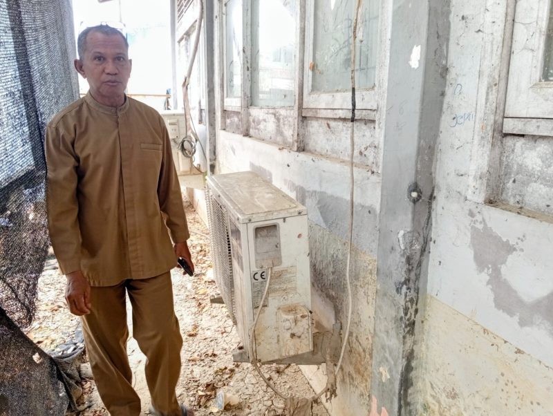 Ket. Foto : Kepala Sekolah Abdul Thalib SMPN 2 Langsa.