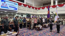 Ket. Foto : Pelantikan, Komando Resimen Mahasiswa Raden Inten Lampung massa bakti 2026 - 2028.