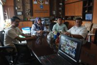 Ket. Foto : Walikota Langsa Jeffry Sentana S. Putra, SE, Bersama OPD Kota Langsa, dan Tim Satuan Tugas Penanganan Bencana Kota Langsa. 
