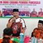 Ket. Foto : Ketua PAC PP Siak Hulu, Eduard Situmorang, saat memberi sambutan di Acara Berbuka  Minggu (01/03/2026) 