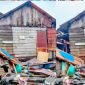 Ket. Foto : kompleks perumahan Warga, yang rentan banjir