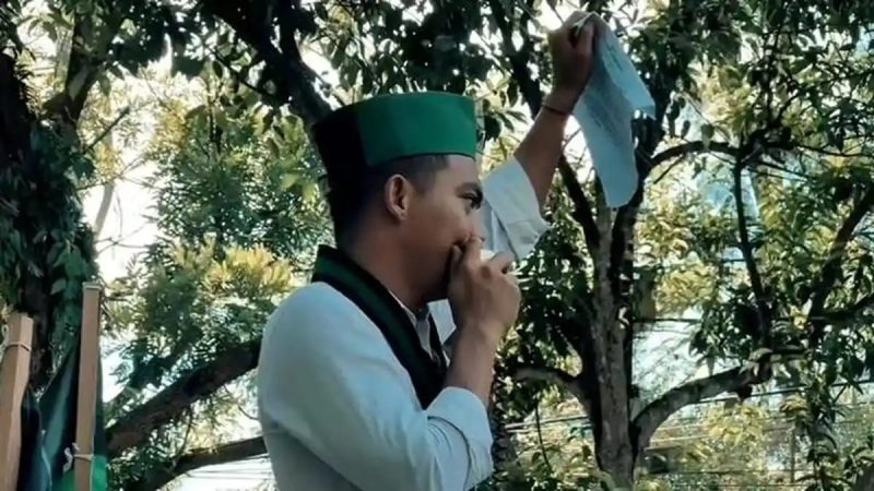 Ket. Foto : Ketua Umum HMI Cabang Langsa, Abdi Maulana. 
