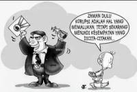 Ket. Foto : Ilustrasi Prilaku Korupsi