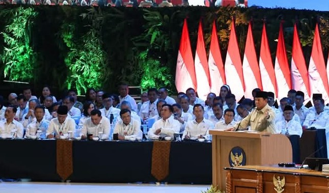 Ket. Foto : Presiden Republik Indonesia Prabowo Subianto, saat berkunjung ke Provinsi Aceh